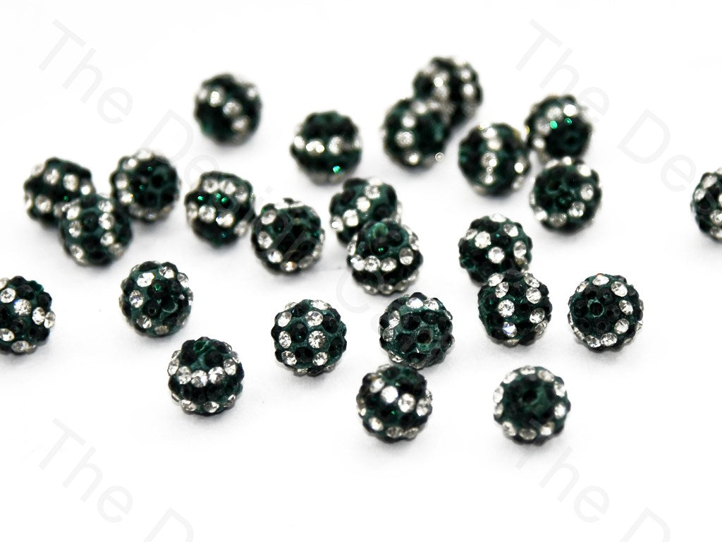 Dark Green Designer Zircon Balls (415494471714)