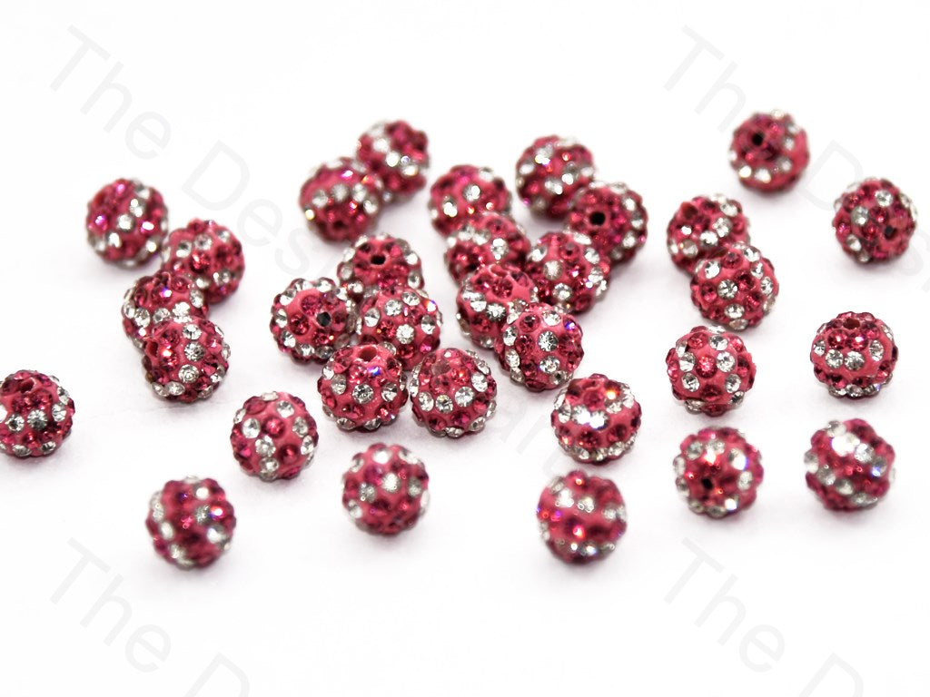 Pink Designer Zircon Balls | The Design Cart (1679262875682)