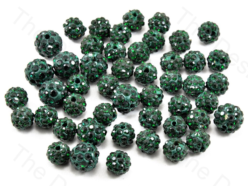 Dark Green Zircon Balls (187376795682)