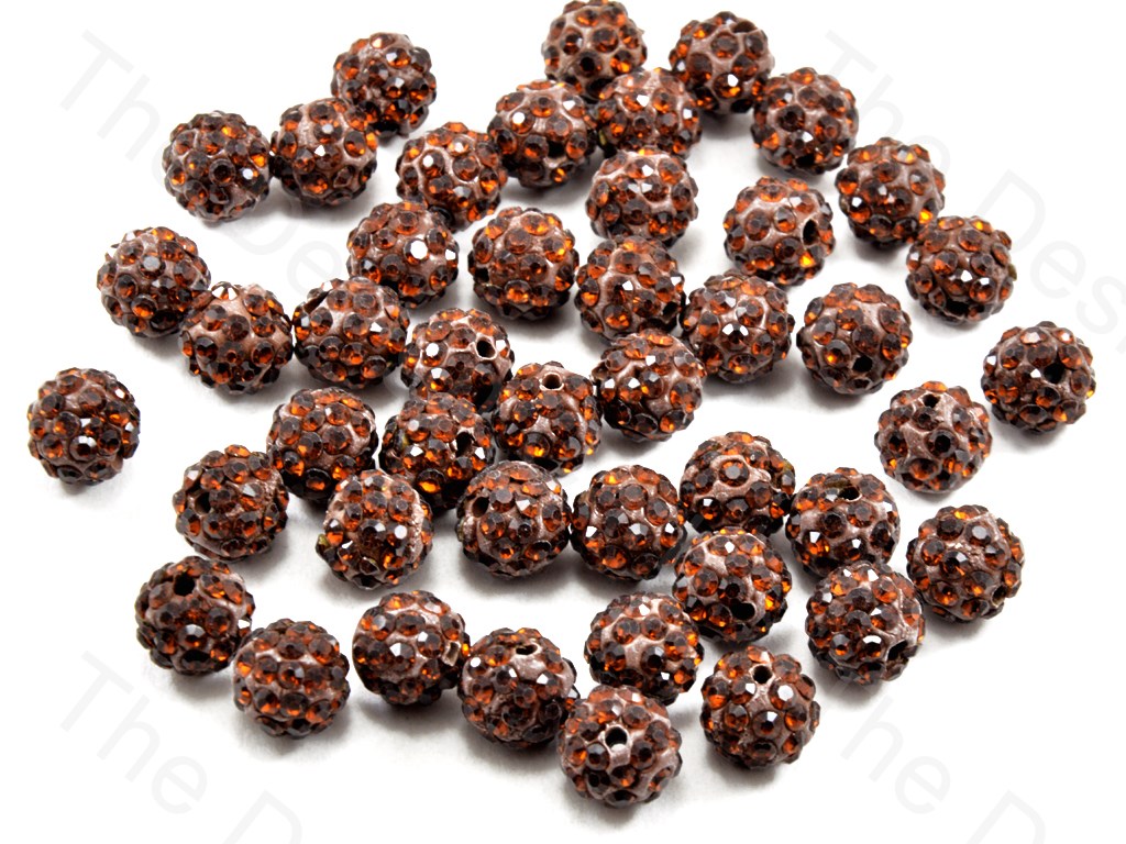 Brown Zircon Balls (187376599074)
