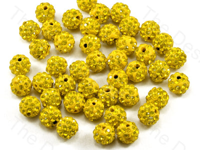 Yellow Zircon Balls (187376566306)