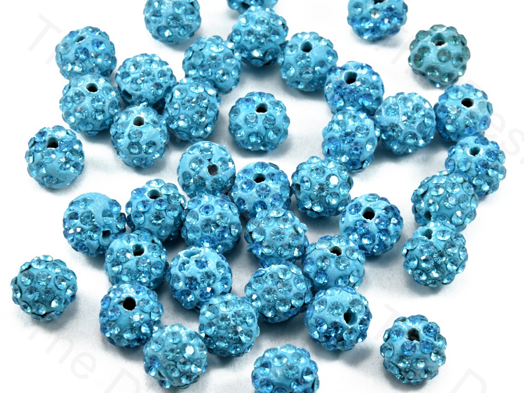 Turquoise Zircon Balls (187376533538)