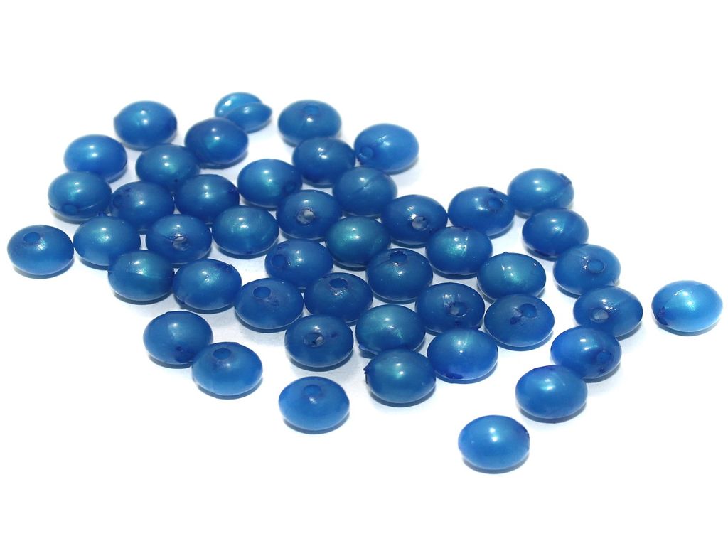 Royal Blue Round Faceted Beads (1551845425186)