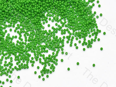 Miyuki Green Opaque Round Seed Beads (433404051490)