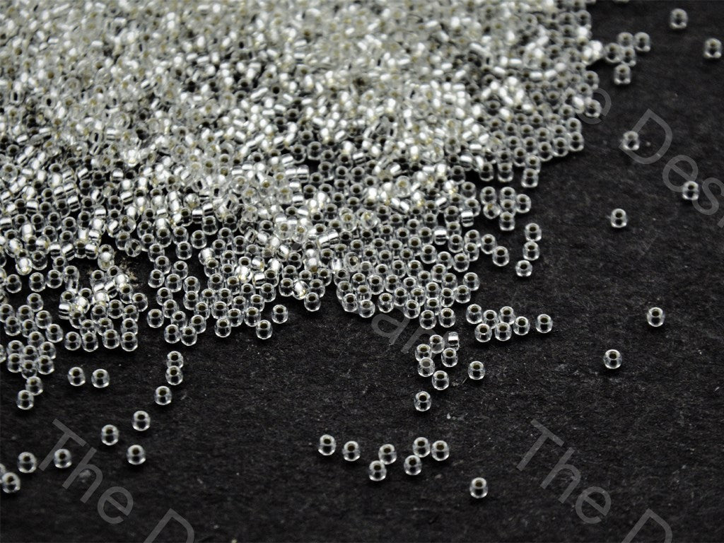 Miyuki Transparent Silverline Round Seed Beads (433404379170)