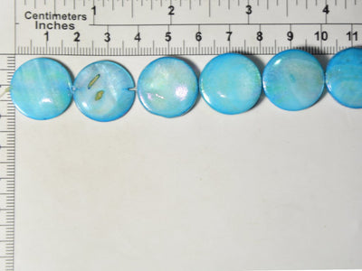 aqua-flat-circular-designer-glass-shell-beads-20-mm