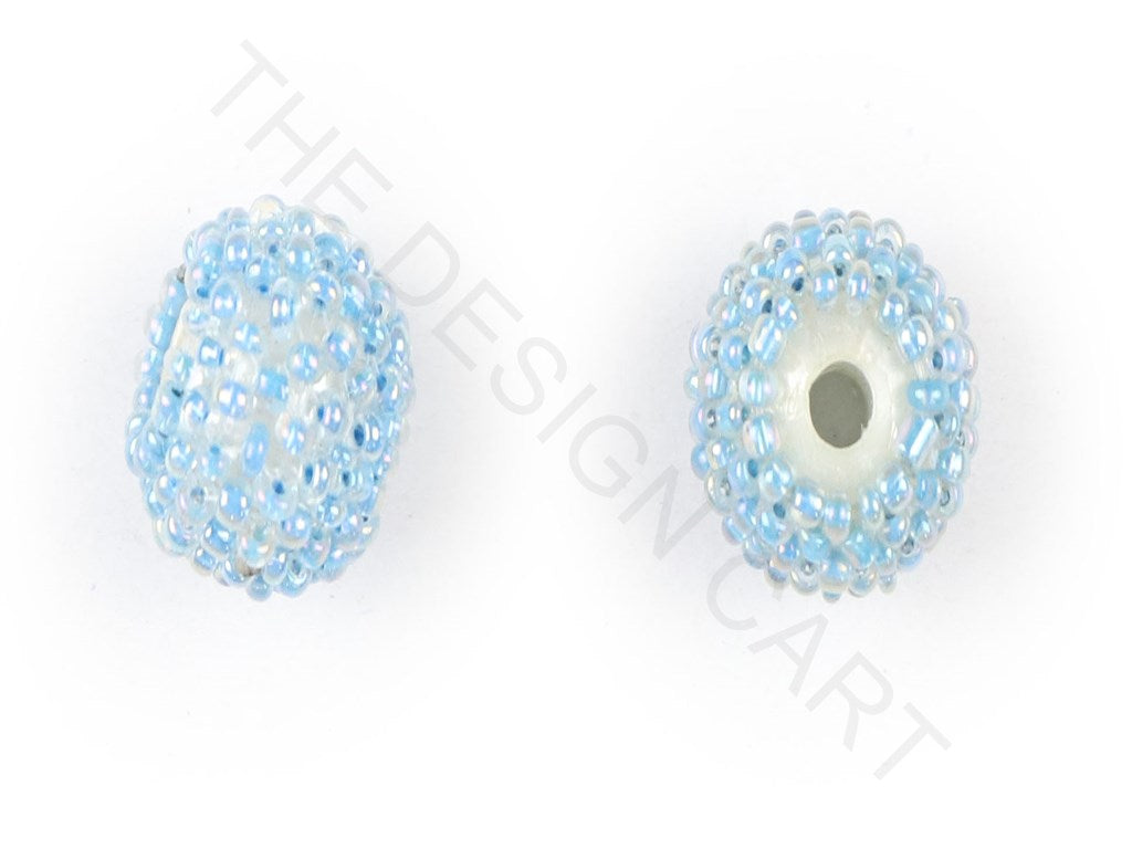 Turquoise Woven Beaded Beads | The Design Cart (3765715402786)