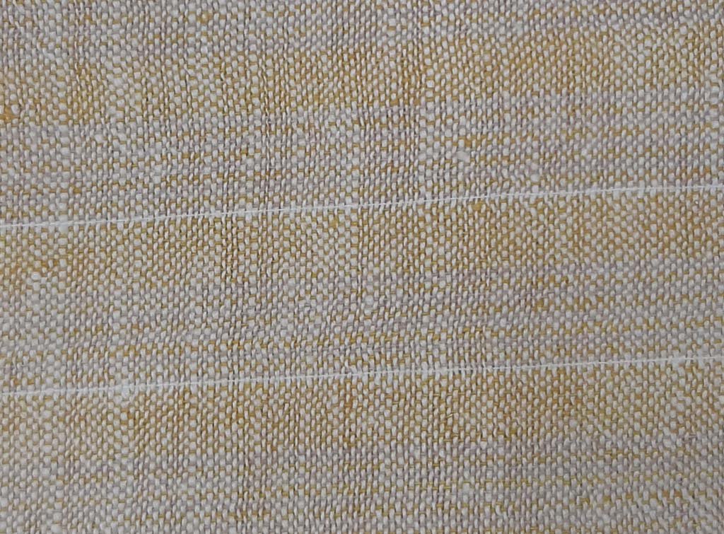 Brown Yellow Stripes Cotton Fabric (4521816522821)