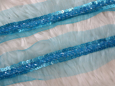 blue-handwork-cutdana-work-lace