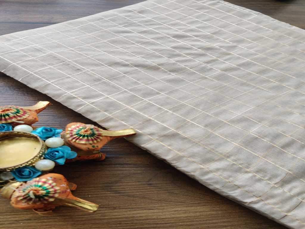 beige-chanderi-fabric-with-golden-weaved-checks