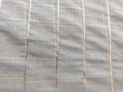 beige-chanderi-fabric-with-golden-weaved-checks