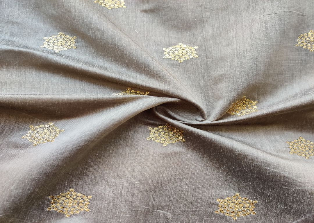 beige-chanderi-with-golden-sequins-motifs-all-over