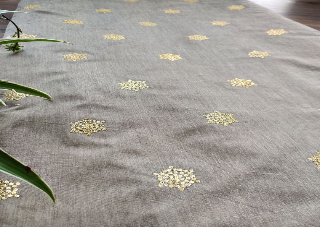 beige-chanderi-with-golden-sequins-motifs-all-over