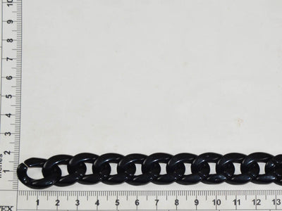 black-circular-acrylic-chains