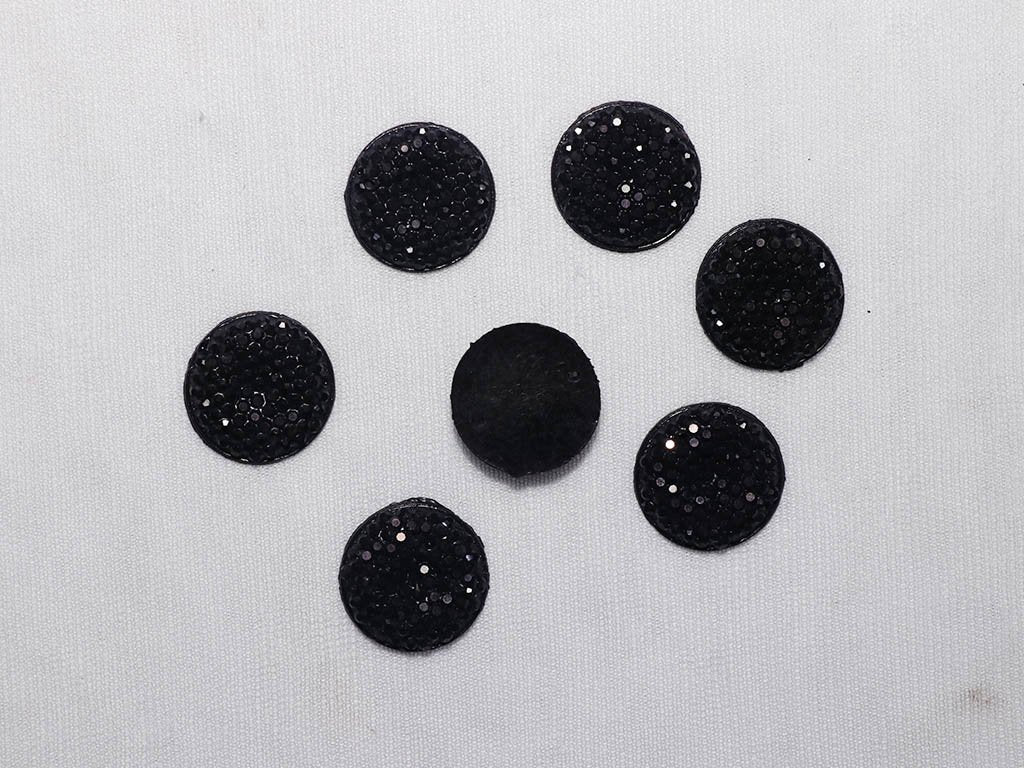 black-designer-circular-plastic-stones-18-mm