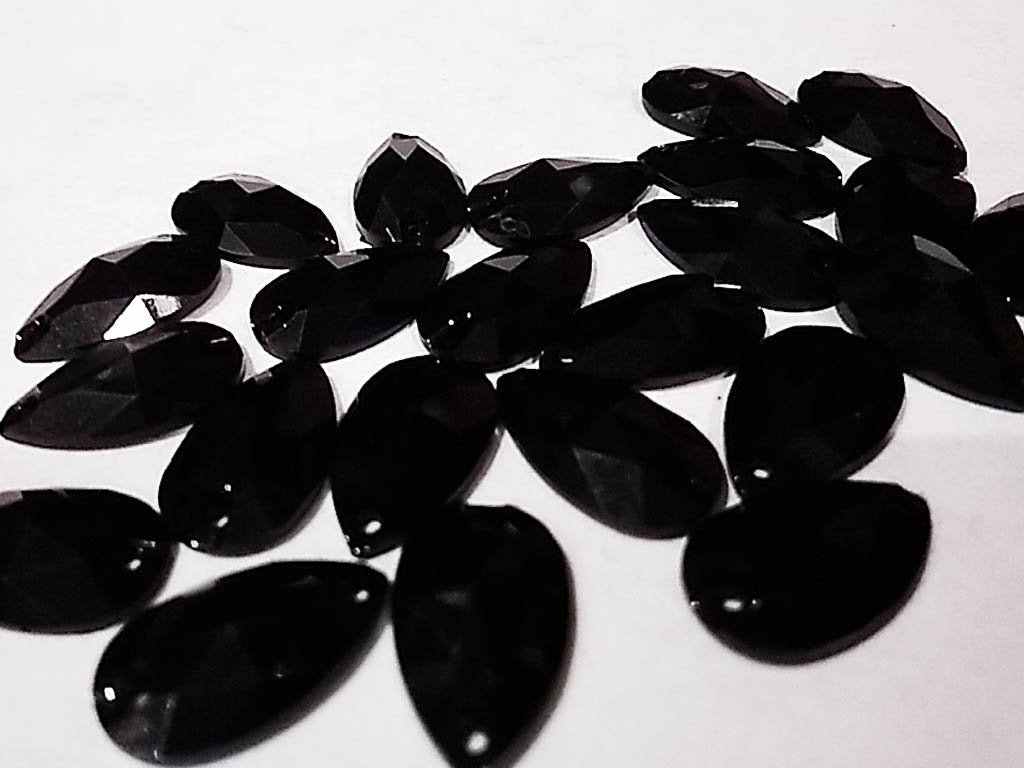 black-flat-drop-2-hole-plastic-stones-11x16-mm