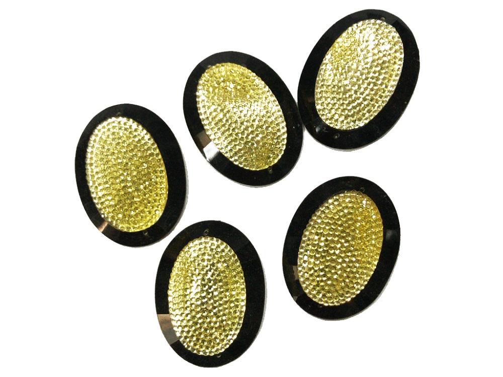 black-golden-oval-resign-stones-30x40-mm