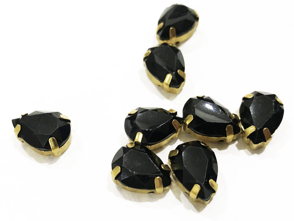 black-opal-drop-resin-stones-with-catcher-14x10-mm