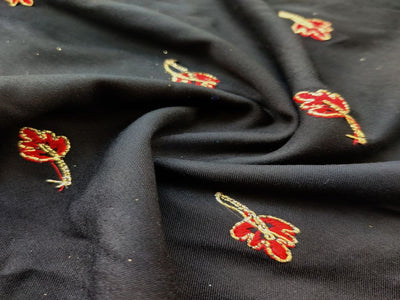 black-rayon-fabric-with-dori-and-thread-embroidery-all-over