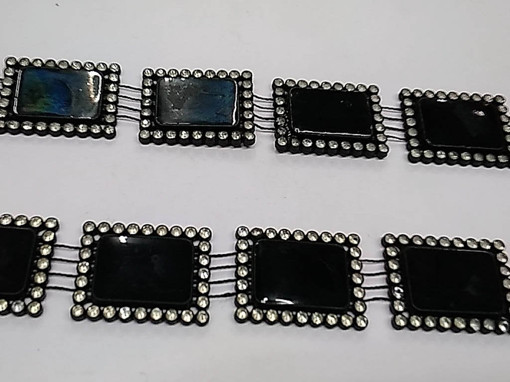 black-rectangular-stone-studded-plastic-lace-with-enamel-fill-25x18-mm