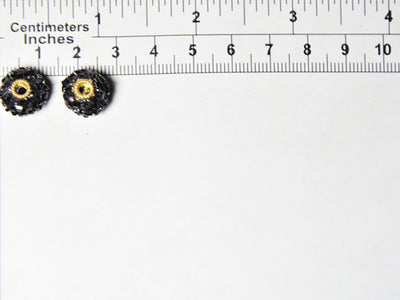 black-spherical-beaded-clay-beads