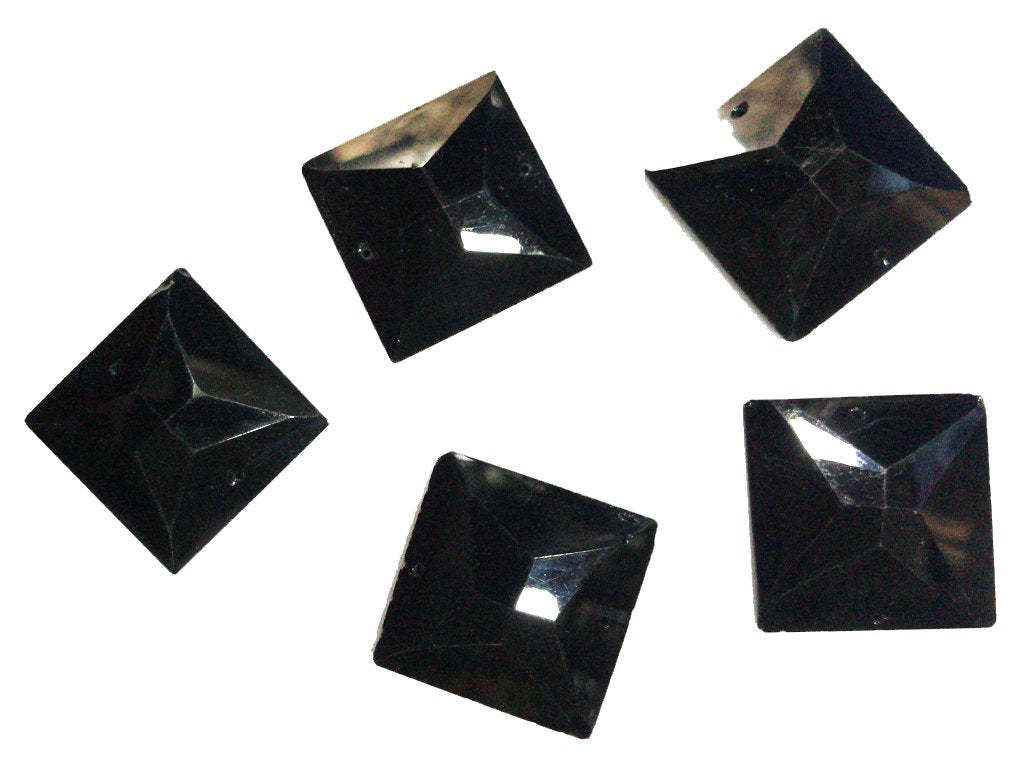 black-square-glass-stones-2-hole-25x25-mm