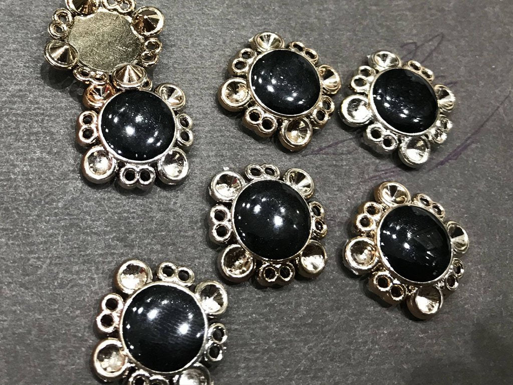 black-square-plastic-stone-with-ccb-frame-enamel-fill-21-mm