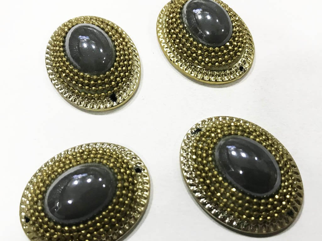 black-stone-oval-designer-show-buttons-with-plastic-base-25x18-mm