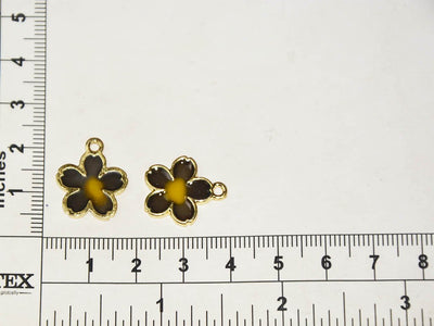 black-yellow-flower-charms