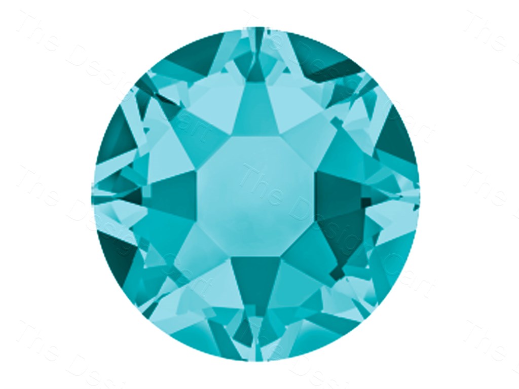 Blue Zircon Preciosa Hotfix Rhinestones (1621657780258)