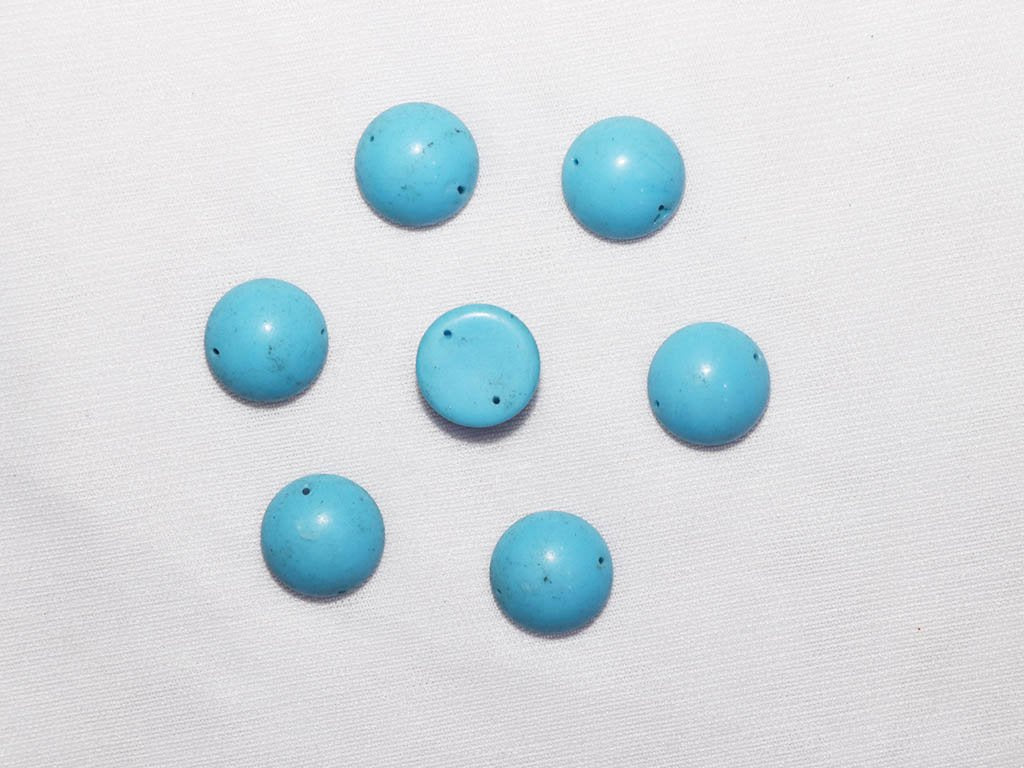 blue-circular-2-hole-glass-stones-14mm