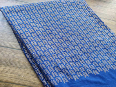 blue-cotton-fabric-with-golden-foil-print