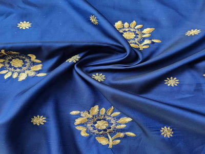 blue-embroidered-taffeta-silk