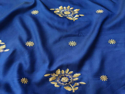 blue-embroidered-taffeta-silk