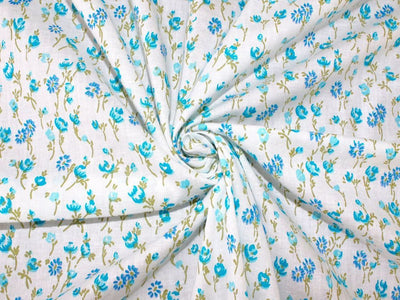 blue-floral-print-design-cotton-fabric