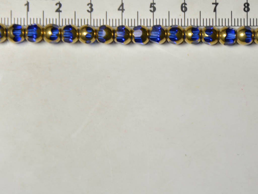 blue-golden-designer-circular-glass-beads-8-mm
