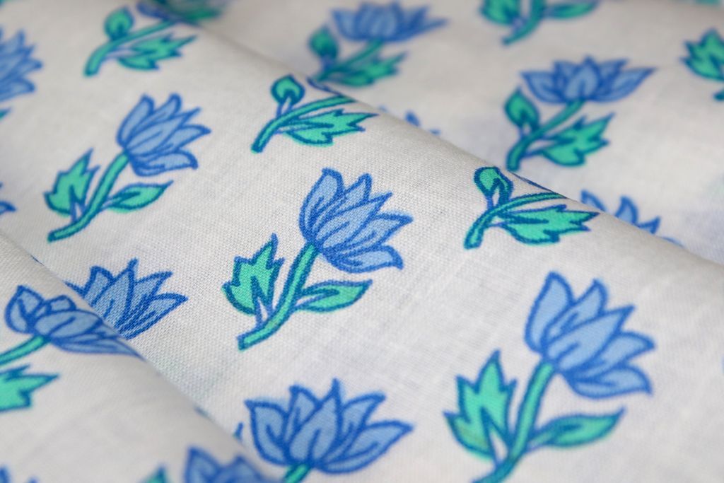 blue-lotus-printed-pure-cotton-fabric