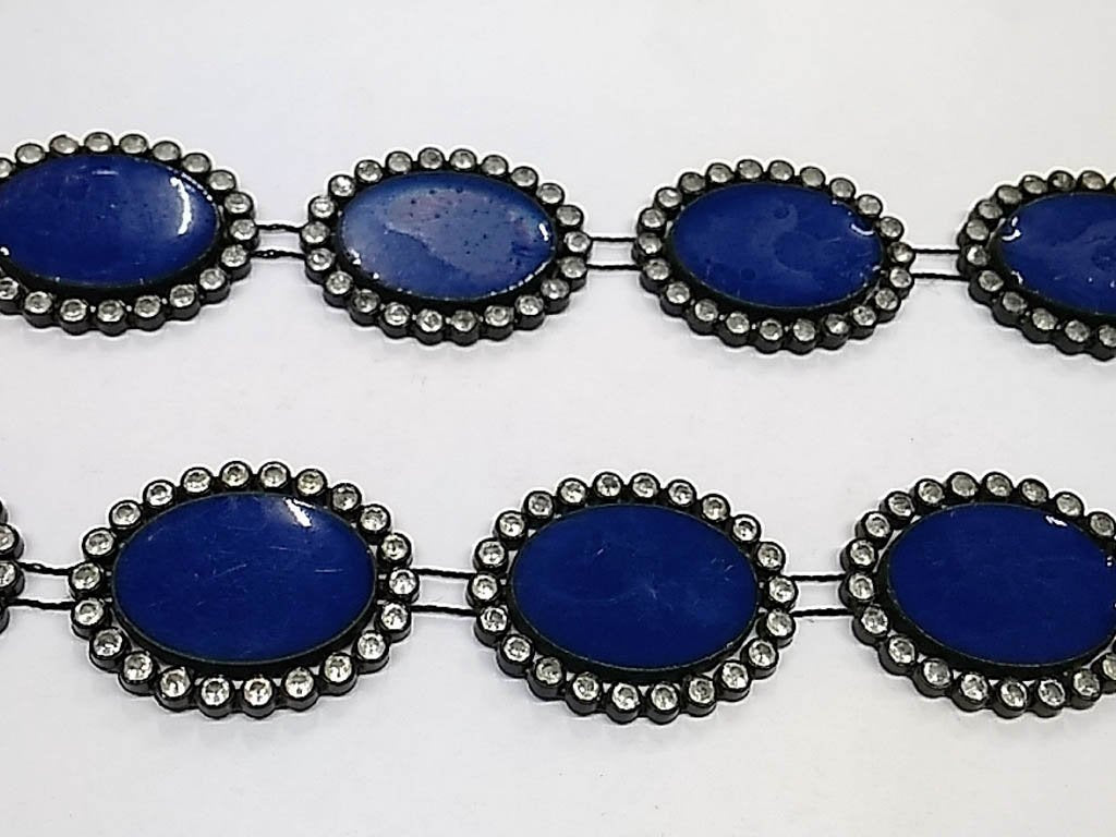 blue-oval-stone-studded-plastic-lace-with-enamel-fill-25x18-mm