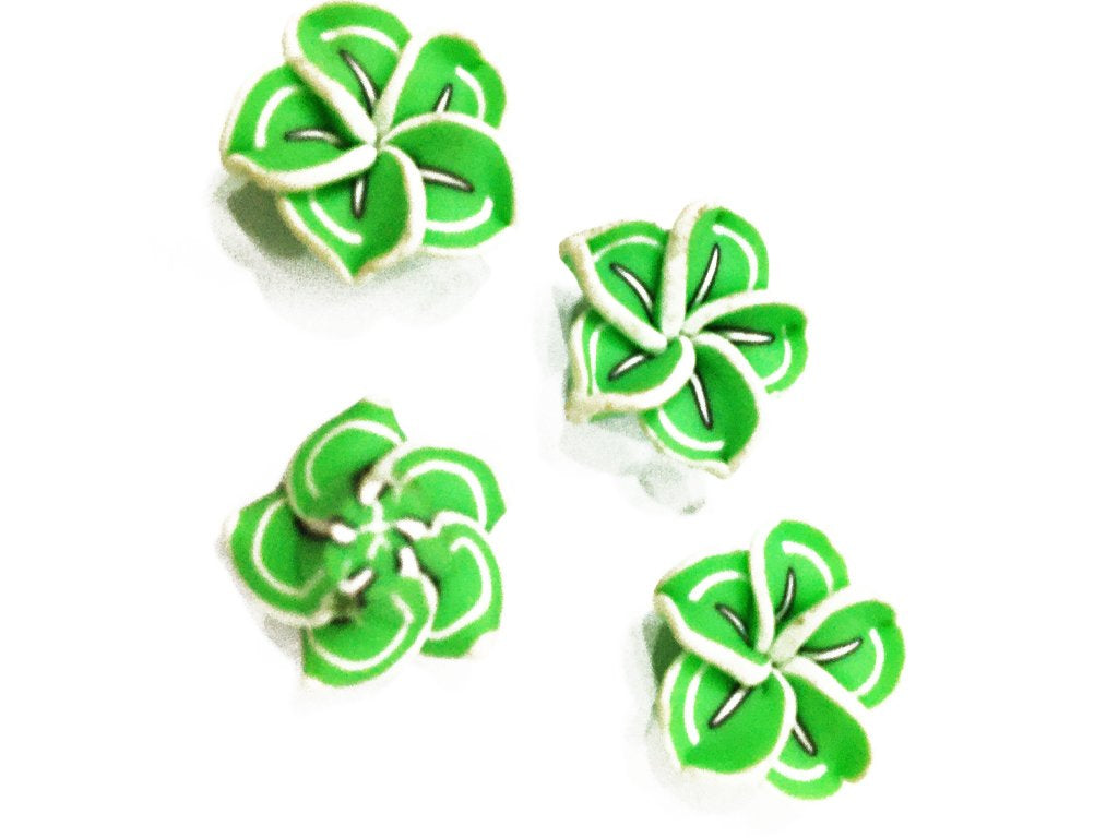bright-green-flower-rubber-embellishment