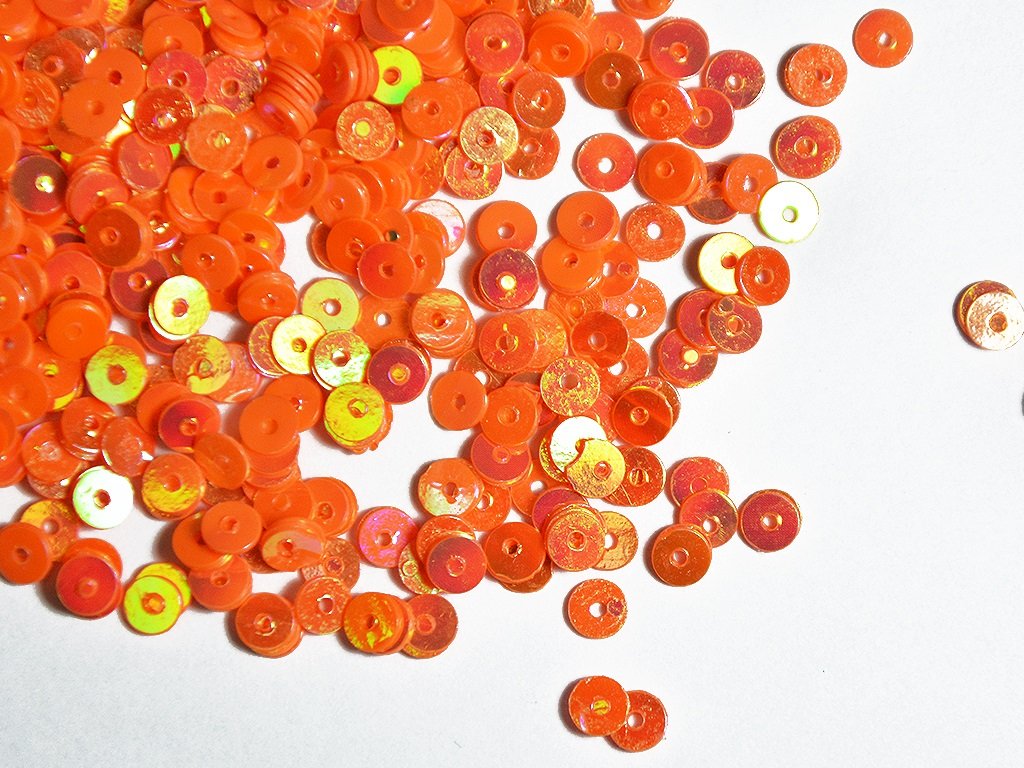 bright-orange-lustre-circular-plastic-sequins