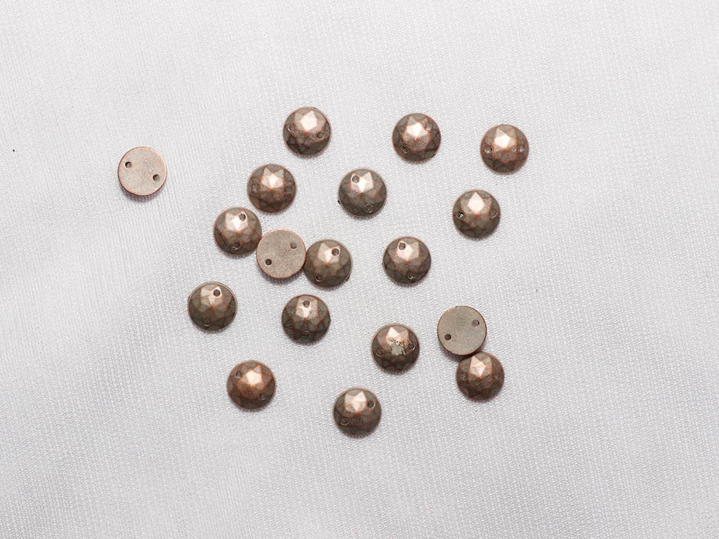 bronze-designer-circular-plastic-stones-8-mm