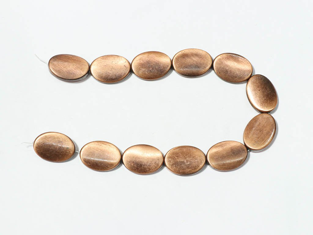 bronze-twisted-oval-plastic-beads-22-mm