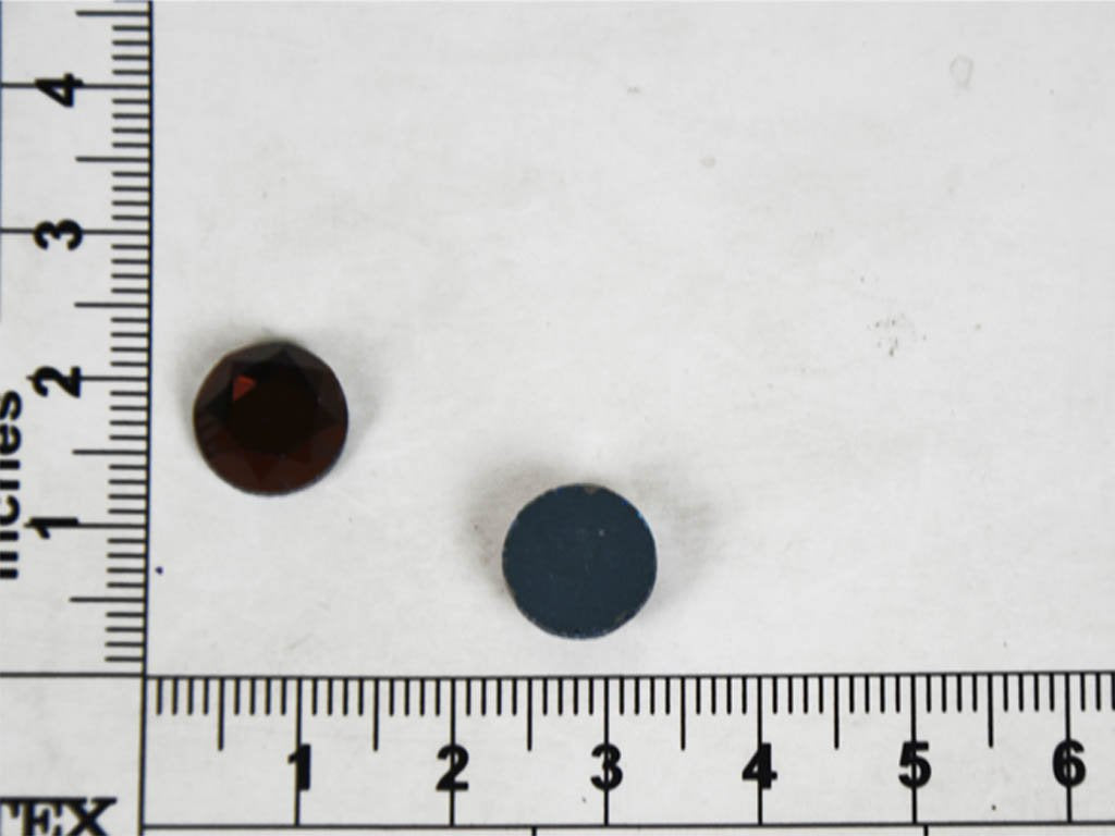 brown-circular-faceted-glass-stones