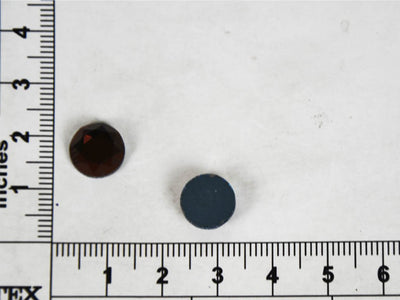 brown-circular-faceted-glass-stones