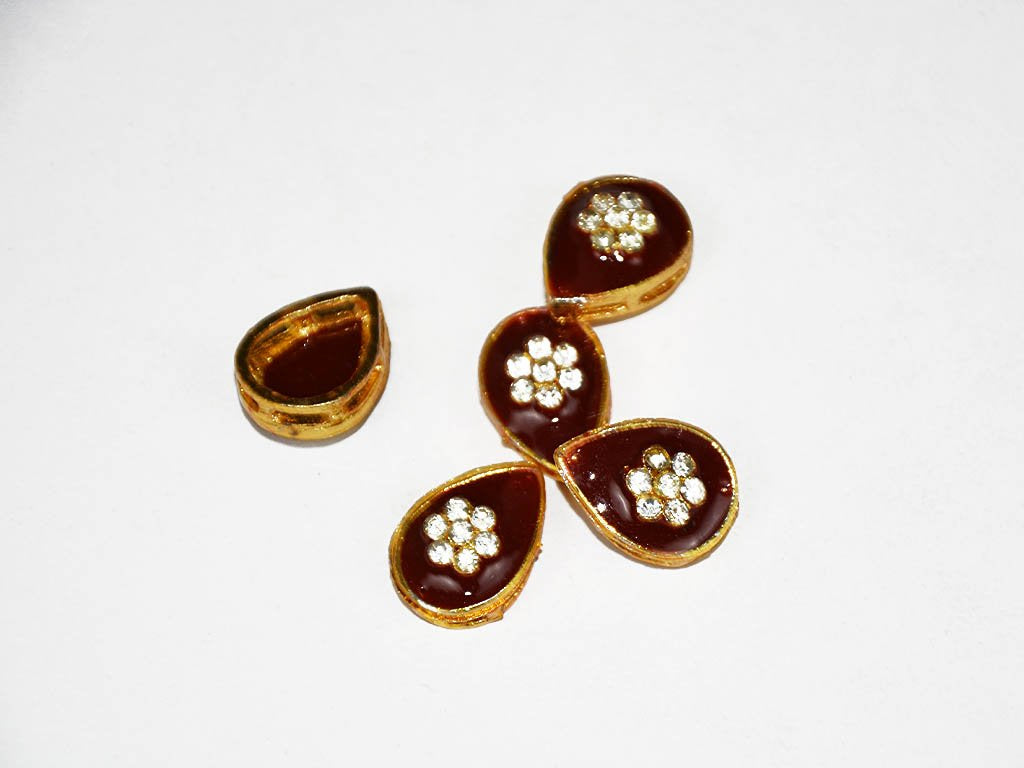 brown-designer-drop-kundan-beads
