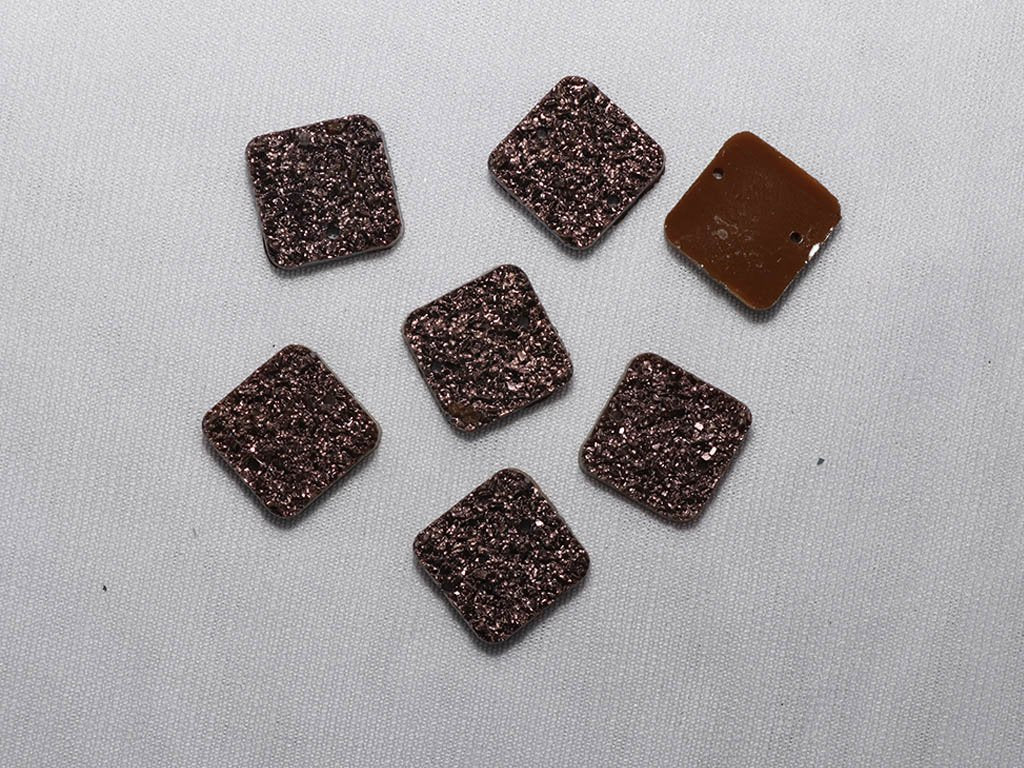 brown-designer-square-plastic-stones-16x16-mm