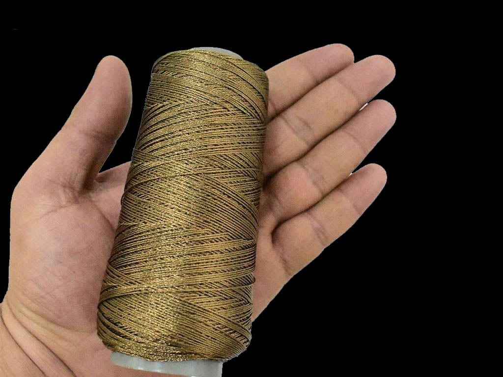 brown-metallic-zari-threads