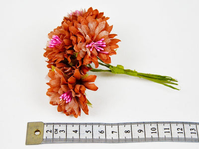 brown-pink-designer-fabric-flowers