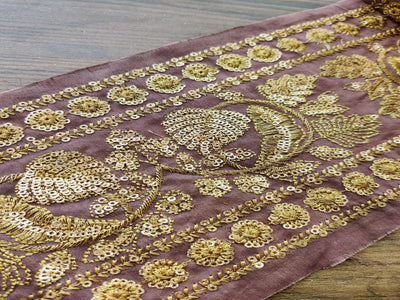 brown-raw-silk-border-with-embroidered-golden-zari-sequins-work