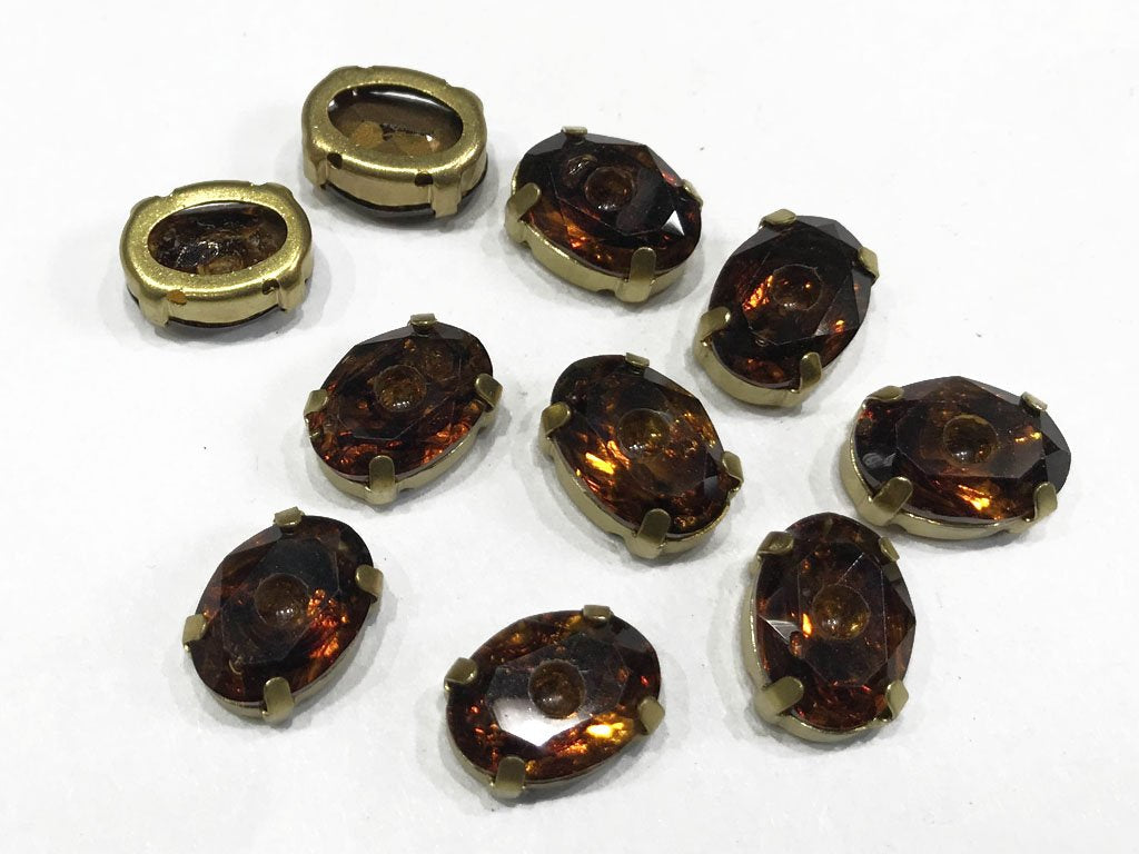 brown-topaz-glass-stones-with-catcher-14x10-mm
